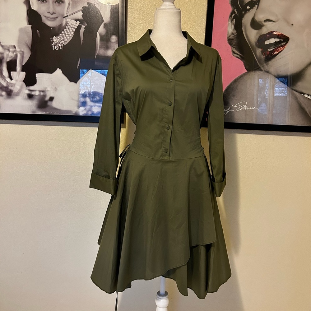 Green dress